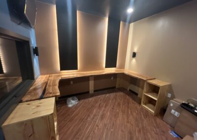 Bedroom painting Philadelphia accent wall by UMAR Painting Co