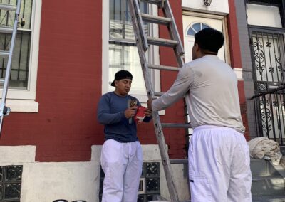 Cabinet painting Philadelphia kitchen refinishing by UMAR Painting Co
