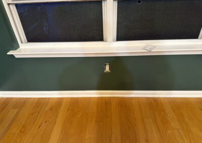 Professional interior painting Philadelphia living room by UMAR Painting Co