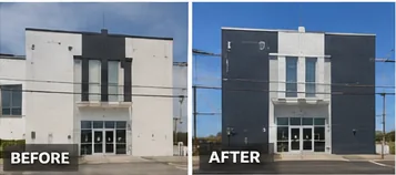 HOA community building and exterior painting
