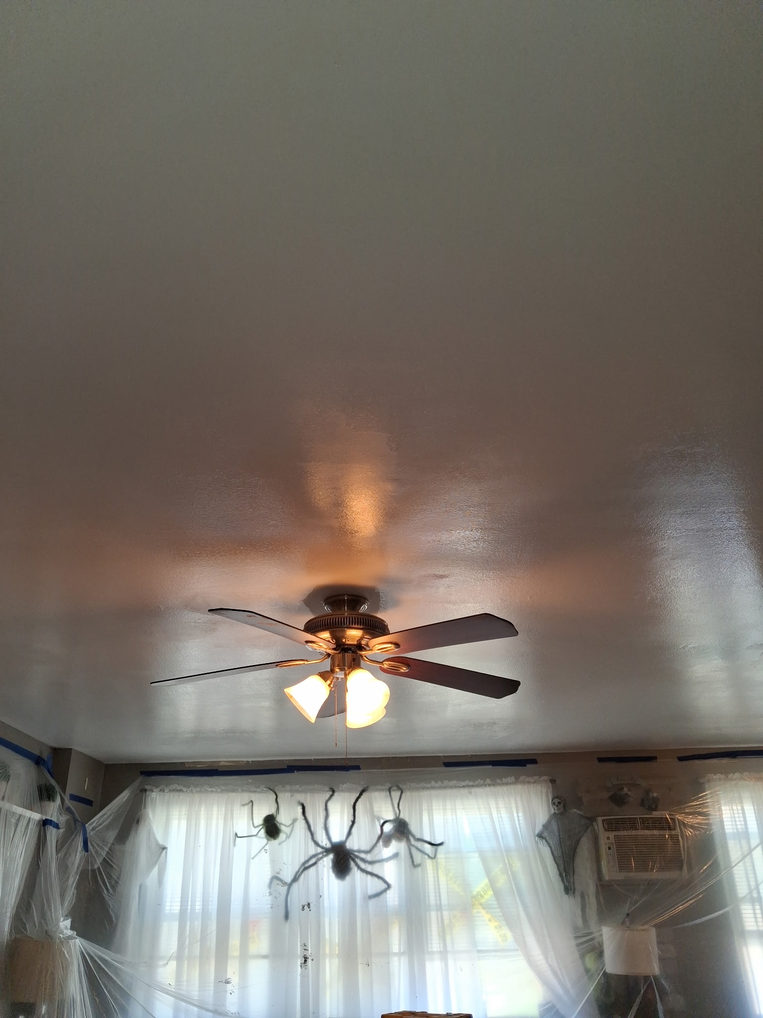 Smooth residential ceiling painting completed by UMAR Painting Company in Philadelphia | Affordable Philly Painters Smooth residential ceiling painting completed by UMAR Painting Company in Philadelphia